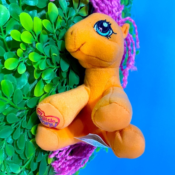MY LITTLE PONY G3 VINTAGE 2003 SPARKLEWORKS PONY COLLECTIBLE PLUSH 6” SITTING - Picture 7 of 11
